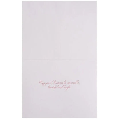 Bold Stylized Poinsettia 10Ct Boxed Christmas Cards