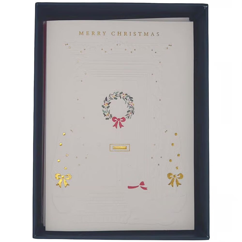 Front Door And Dog 8Ct Boxed Christmas Cards