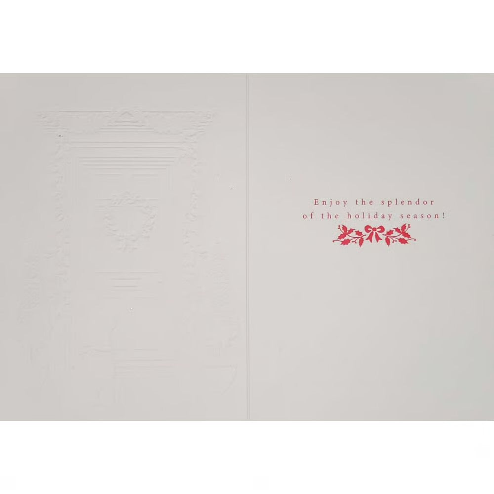 Front Door And Dog 8Ct Boxed Christmas Cards