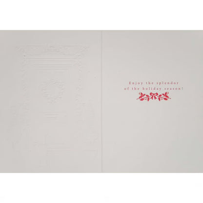 Front Door And Dog 8Ct Boxed Christmas Cards