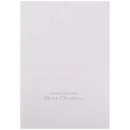 Santa Overlooking Village 8Ct Boxed Christmas Cards