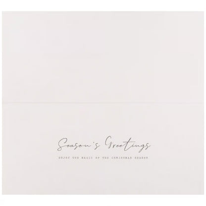 Santa Reindeer Night Sky 8Ct Boxed Christmas Cards