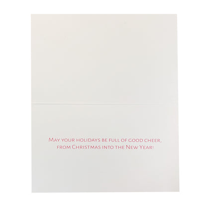 Skating Mice and Birds 20ct Boxed Christmas Cards