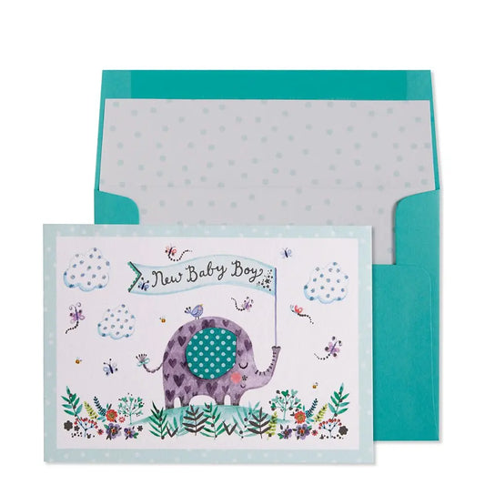 Elephant Baby Card