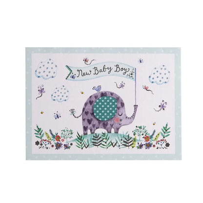 Elephant Baby Card