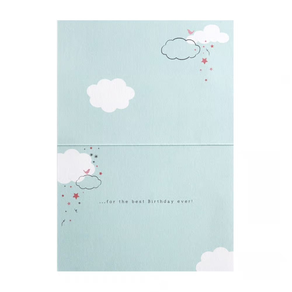 Hot Air Balloons Birthday Card