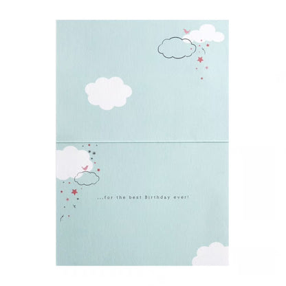 Hot Air Balloons Birthday Card