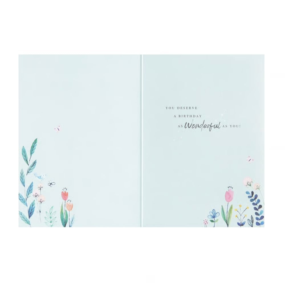 Whimsy Lady Birthday Card