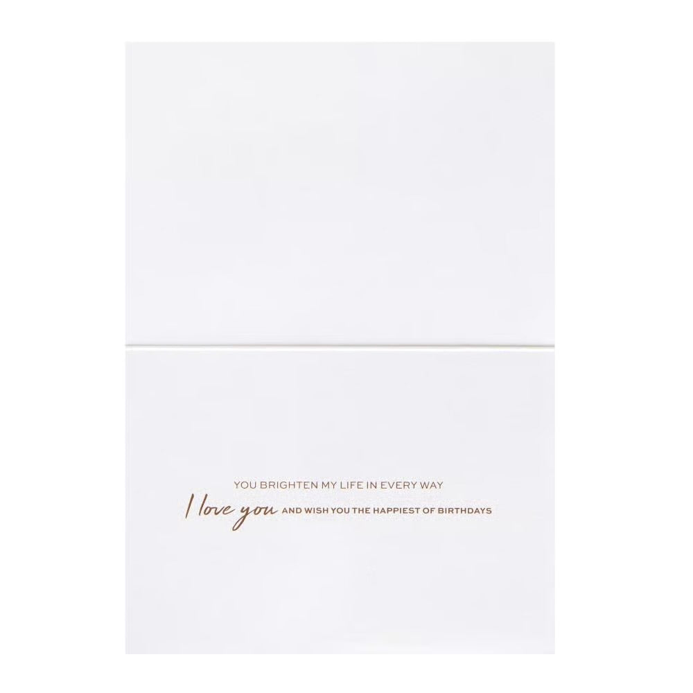 Flower Wife Birthday Card