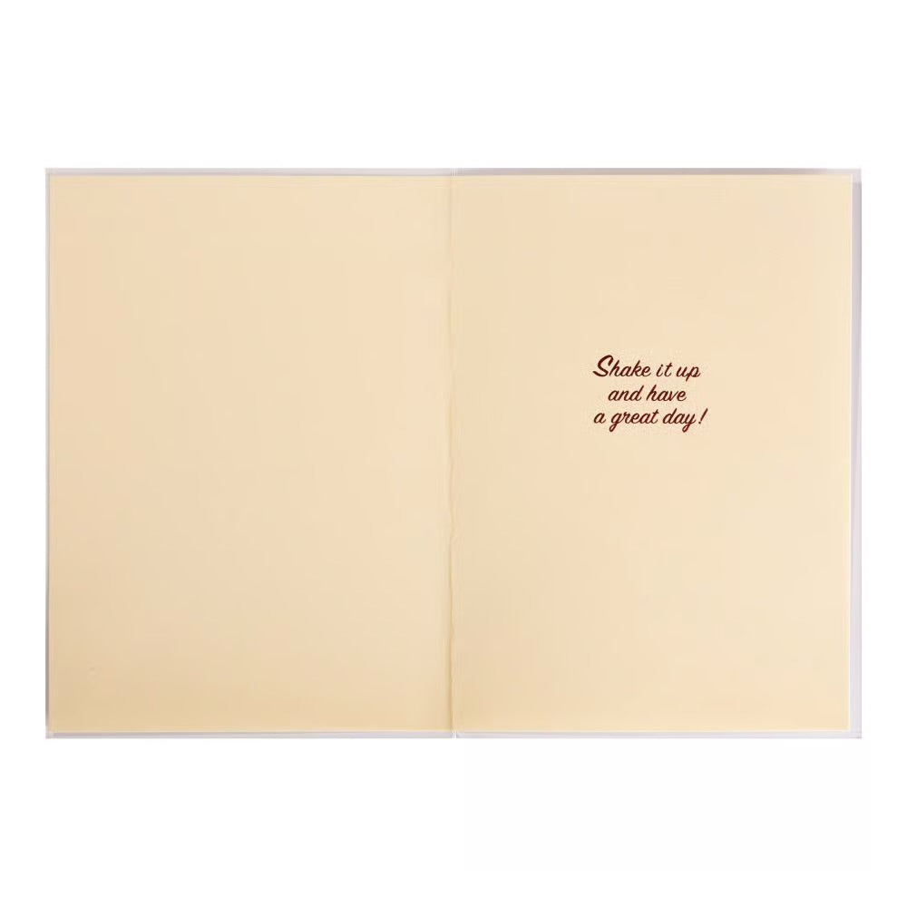 Martini Birthday Card