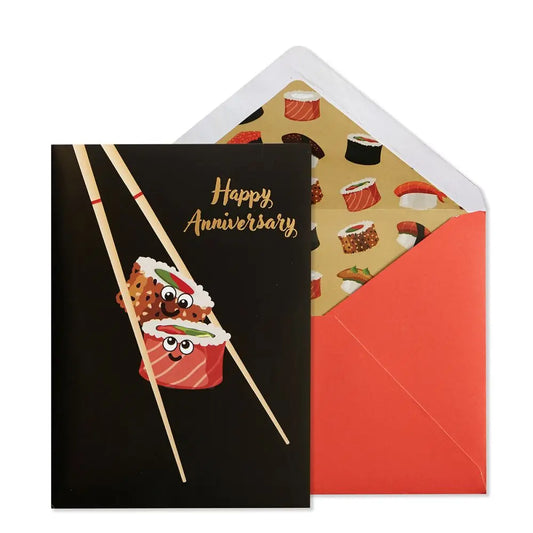 Sushi Anniversary Card