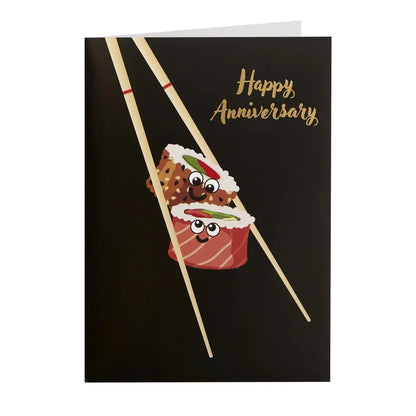 Sushi Anniversary Card