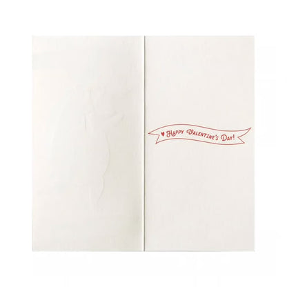 Bear With Heart Dad Valentine Card