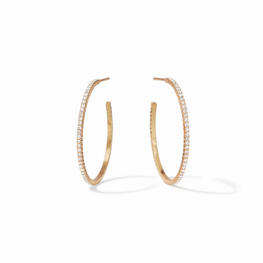 Windsor Hoop, cubic zirconia