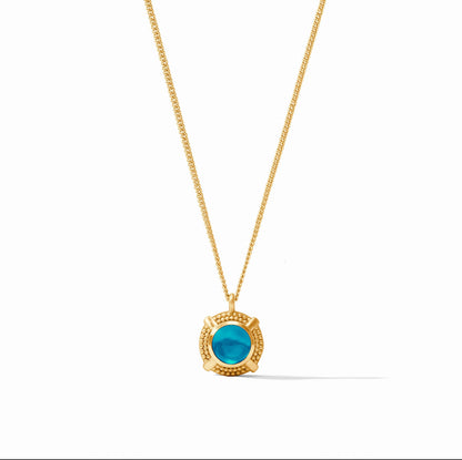 Cabochon Solitaire Necklace