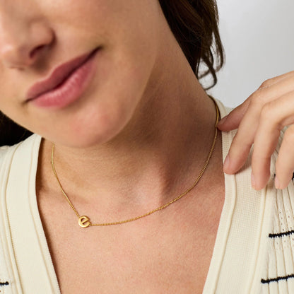 Initial Delicate Necklace