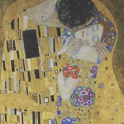 Klimt The Kiss Anniversary Card