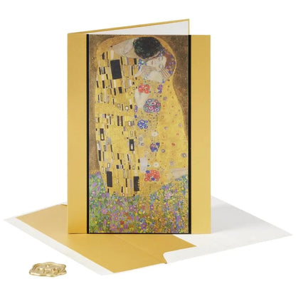 Klimt The Kiss Anniversary Card