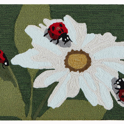 Frontporch Ladybugs Indoor/Outdoor Rug