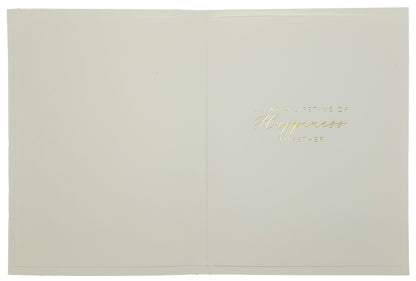 Quilled Love Forever Wedding Card