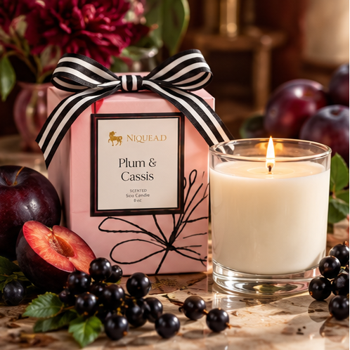 Plum and Cassis Serenity Candle