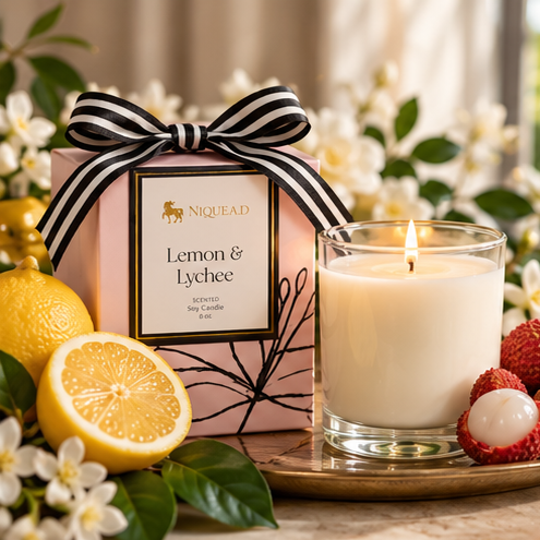 Lemon & Lychee Serenity Candle