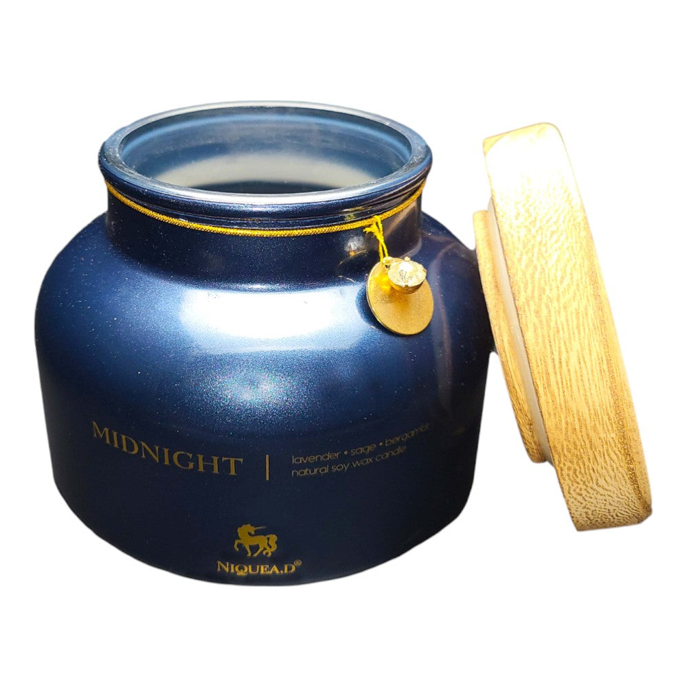 Midnight Candle - 17oz Bell Jar