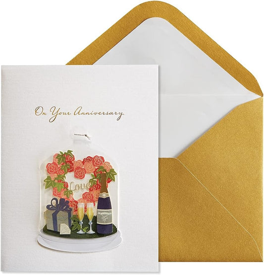 Cloche Anniversary Card