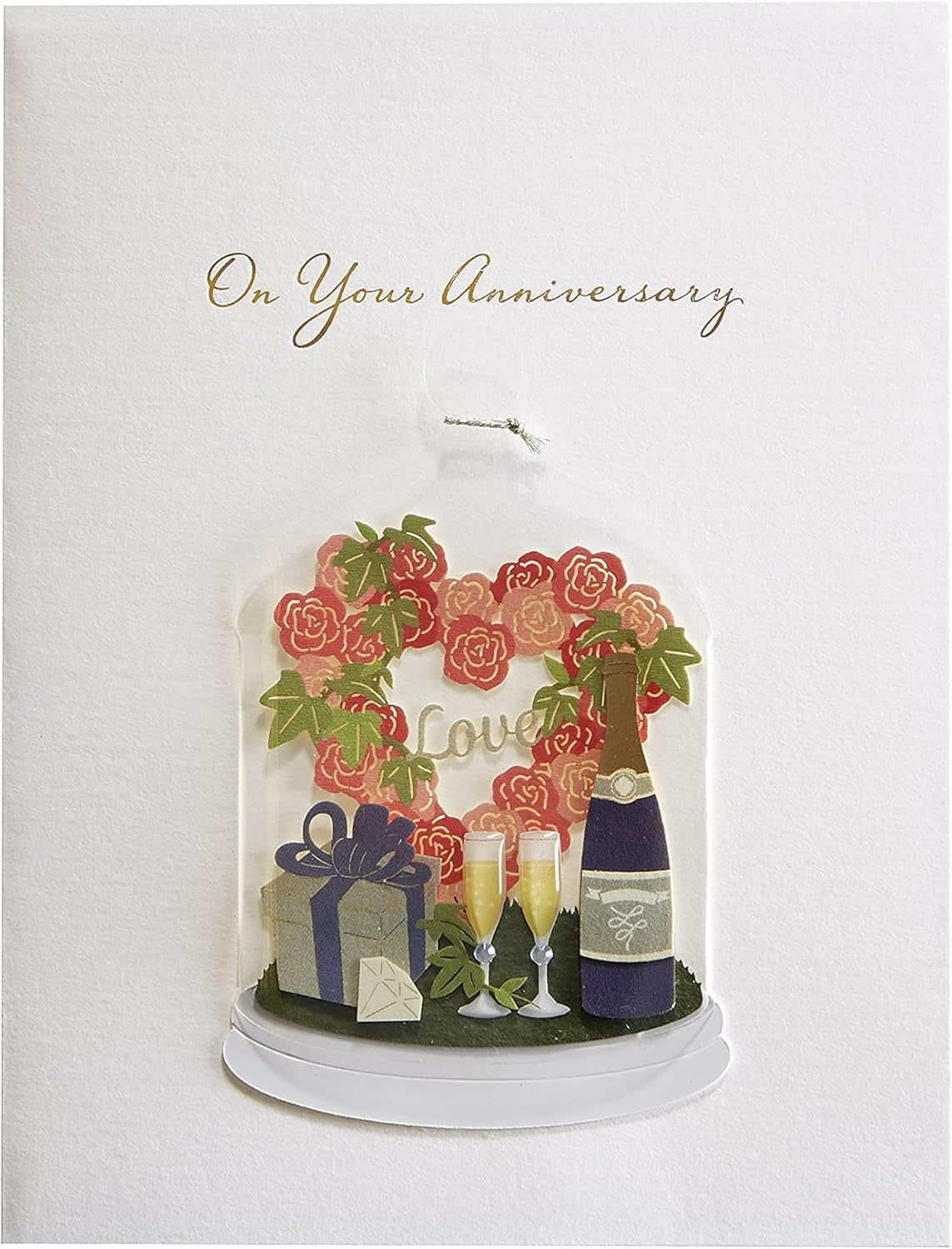 Cloche Anniversary Card