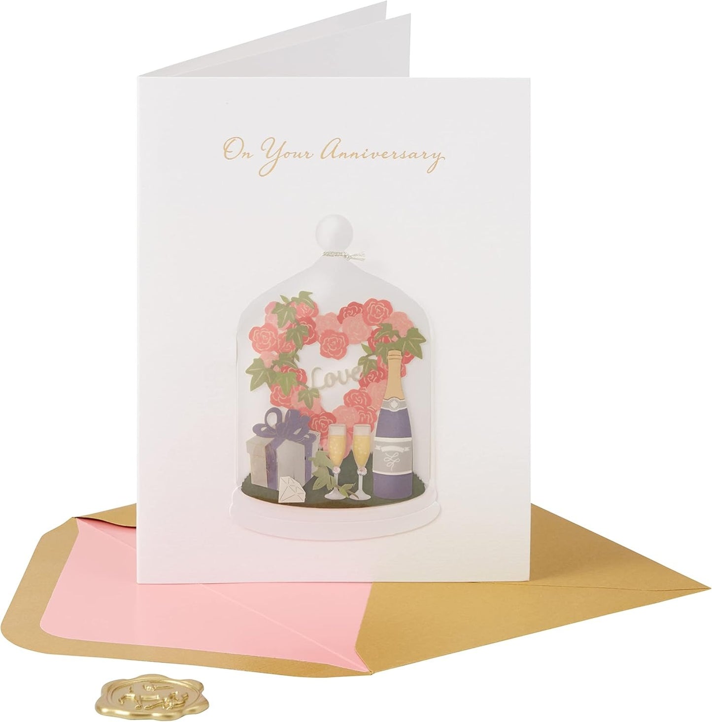 Cloche Anniversary Card