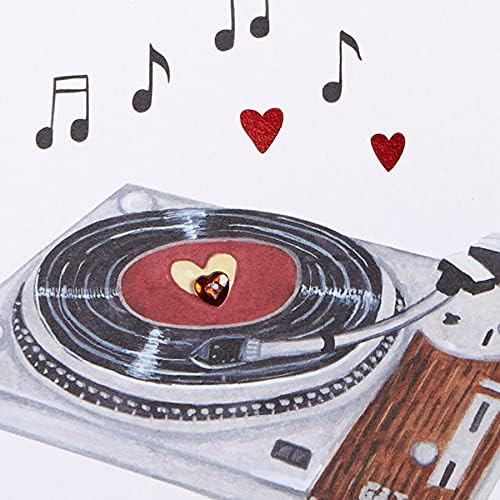 Love Vinyl Anniversary Card