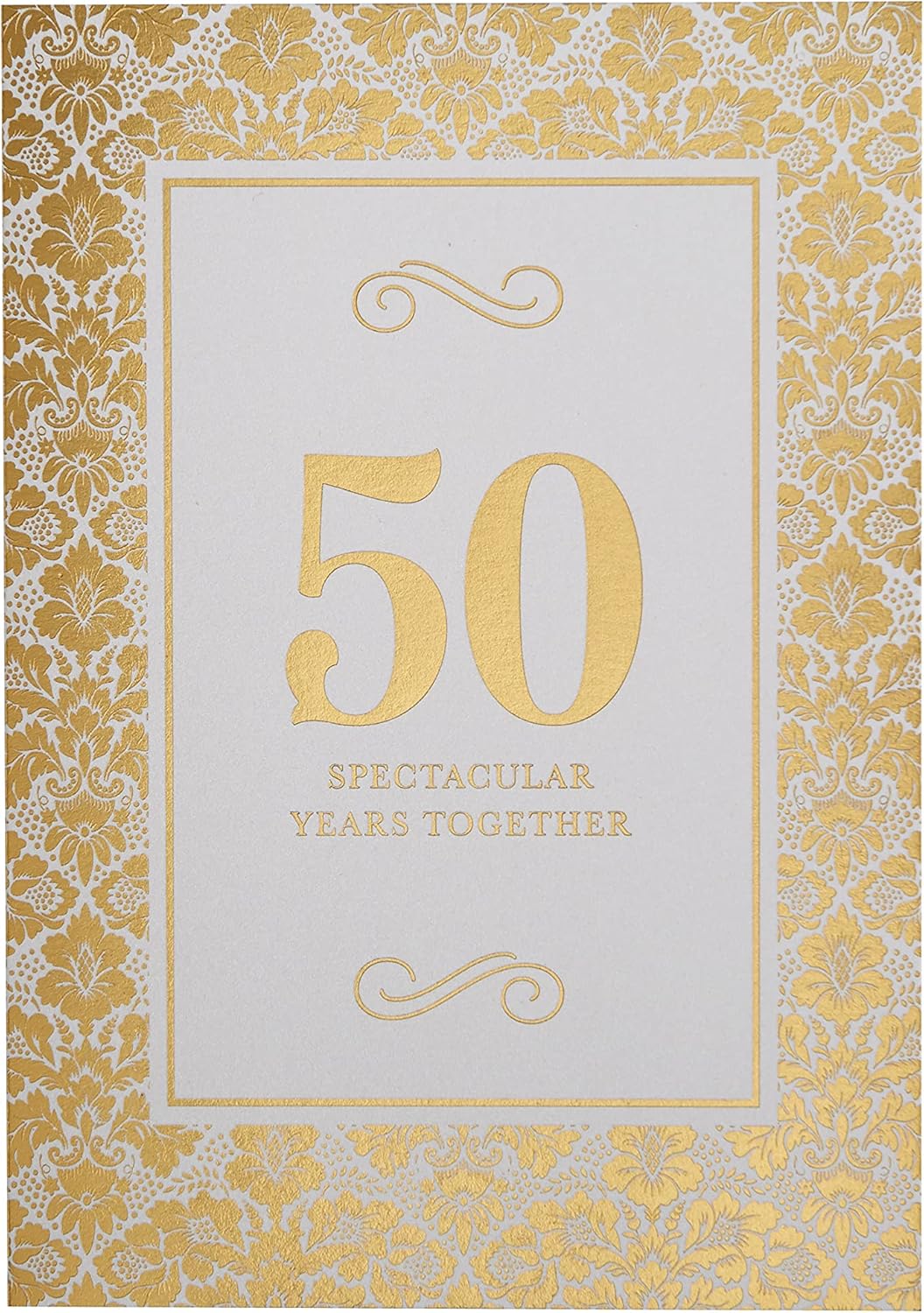 50th Golden Anniversary Card