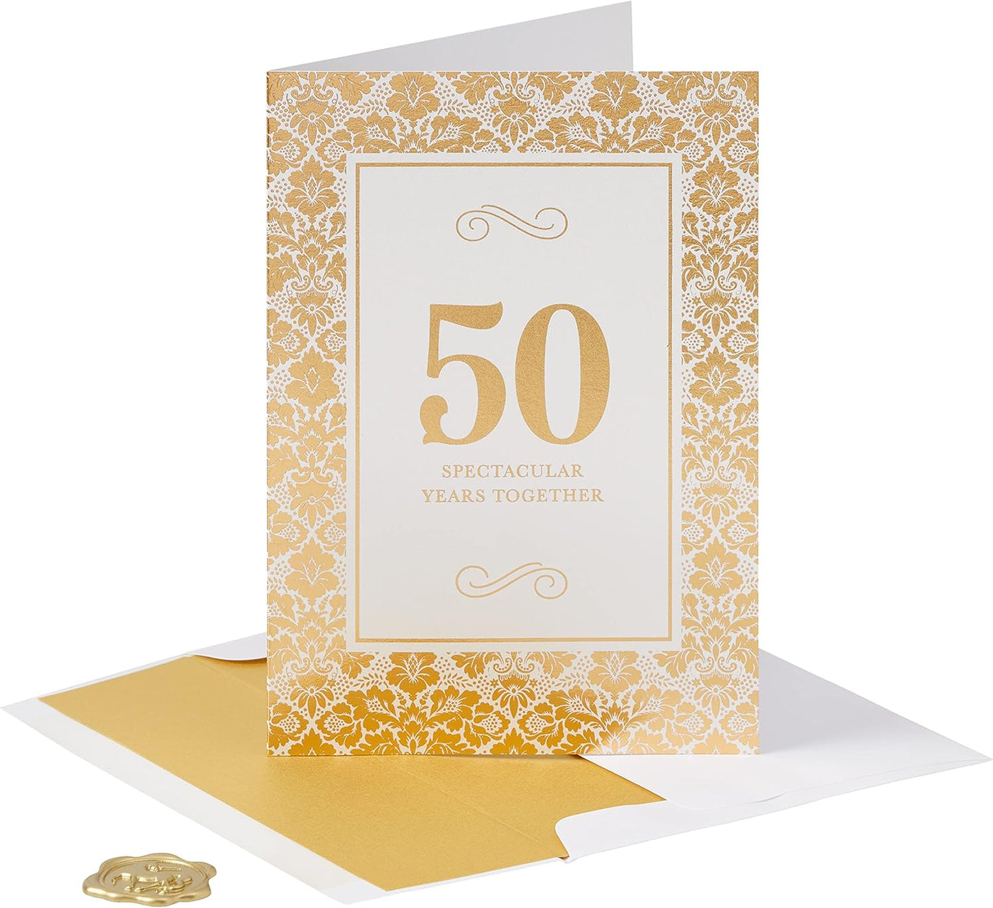 50th Golden Anniversary Card
