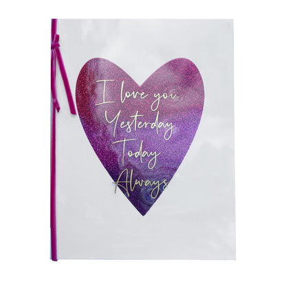 Heart with Lettering Anniversary Card