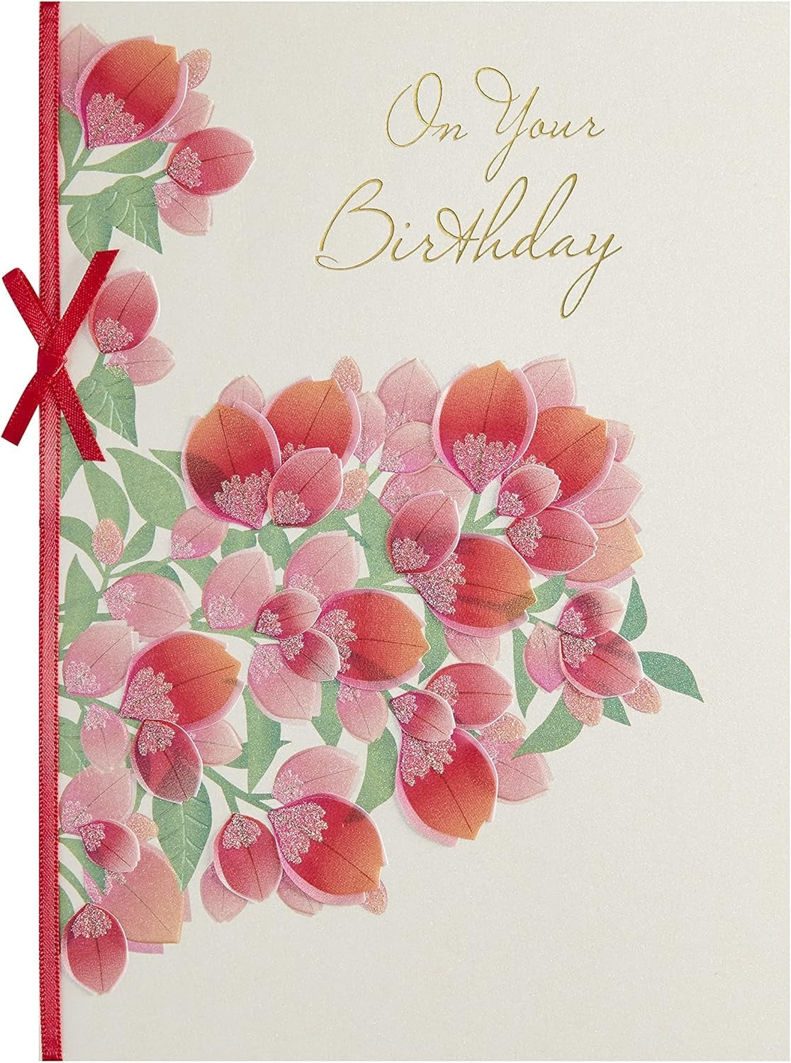Bougainvillea Birthday Card