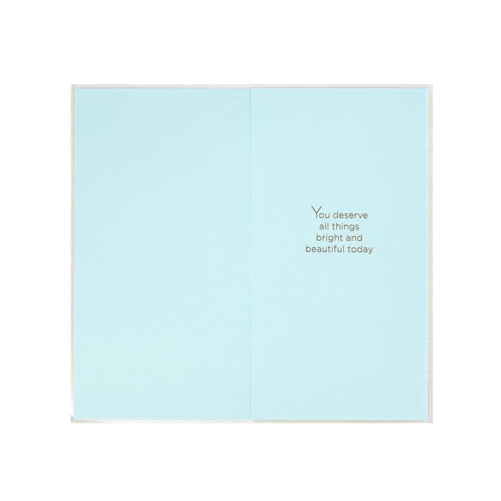 Tiered Flower Cake Card
