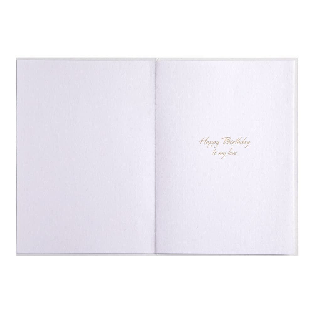 Flower Heart Birthday Card