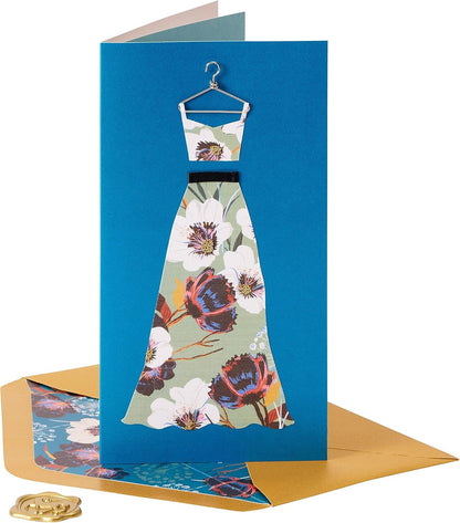 Long Dress Birthday Card