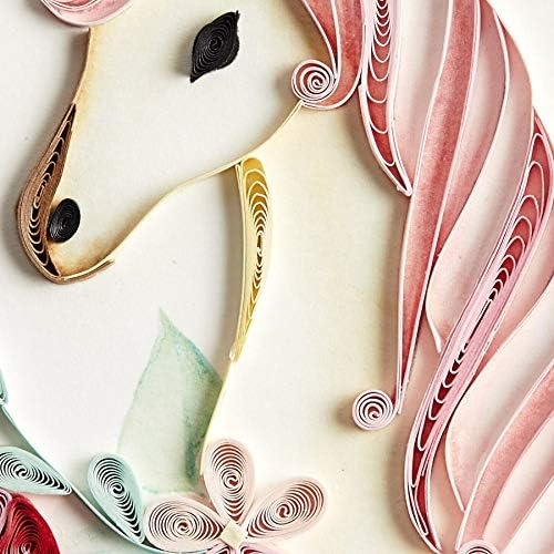 Quilled Unicorn Birthday Card