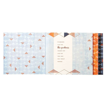 Son Patterned Shapes Birthday Card