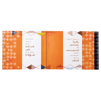 Son Patterned Shapes Birthday Card