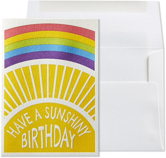 Sunshiny Birthday Card