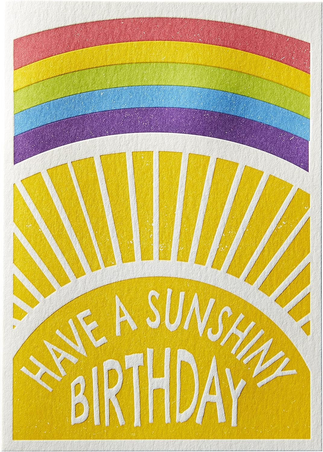 Sunshiny Birthday Card