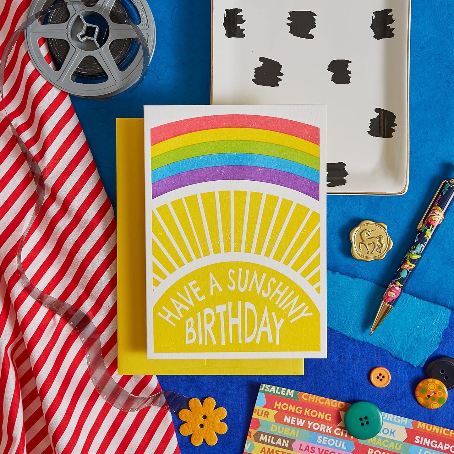 Sunshiny Birthday Card