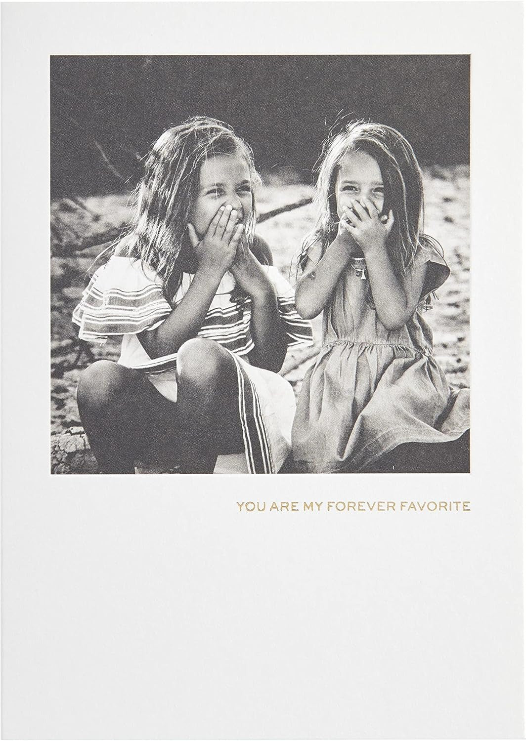 Girls Laughing Birthday Card