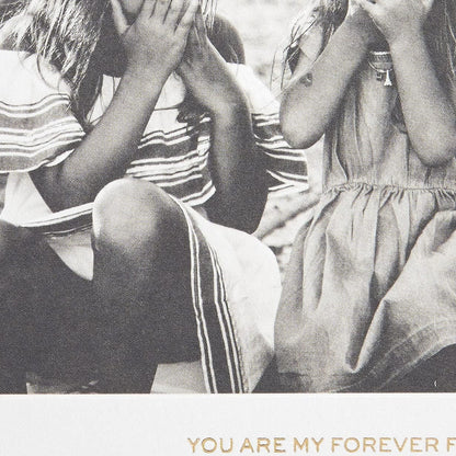 Girls Laughing Birthday Card