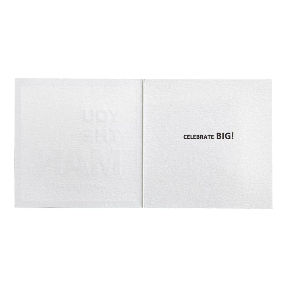 You The Man Birthday Card