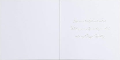 Rose Gold Tiara Birthday Card