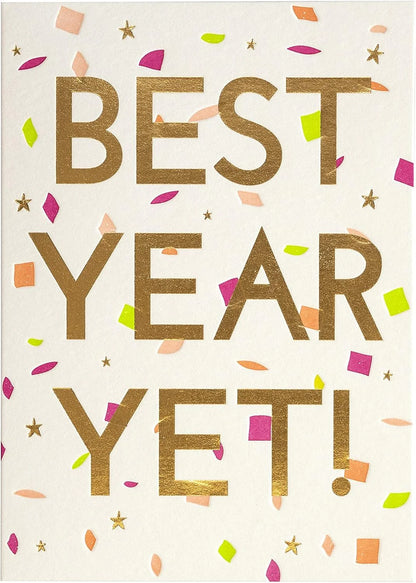 Best Year Yet Birthday Card