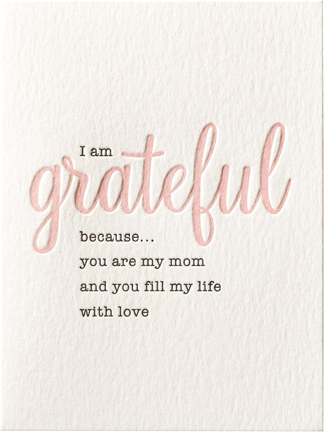 Grateful Mom Birthday Card